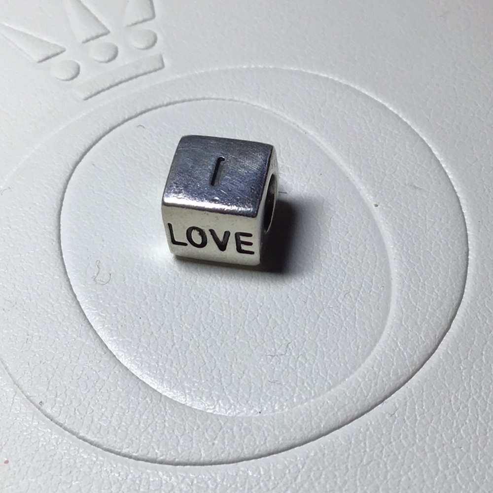 Pandora I Love You Charm